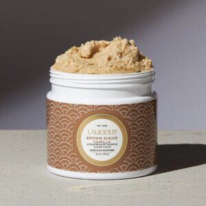 Lalicious Brown Sugar Vanilla Sugar Scrub 16oz